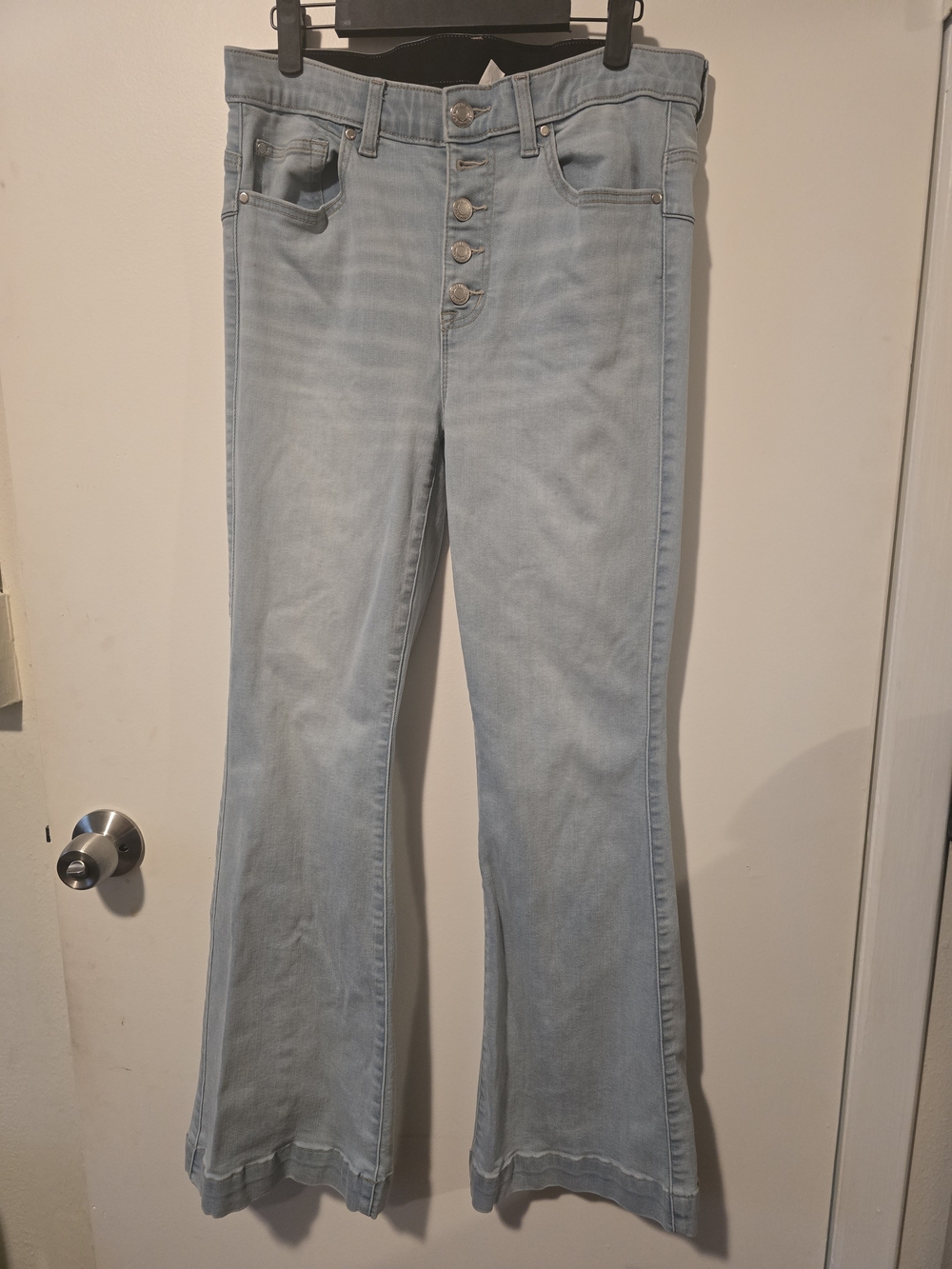 Torrid High-Rise Button-Fly Flare Jeans